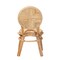 Baxton Studio Carita Modern Bohemian Natural Brown Rattan Dining Chair 234-13346-ZORO - alternate 3
